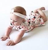 Bess haarbandje pink bess babykleding 1